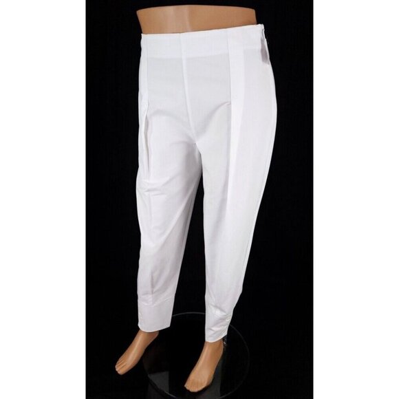 Molly Goddard Casual Cotton Pants Size UK 10 US S Womens White NWT - Picture 3 of 13